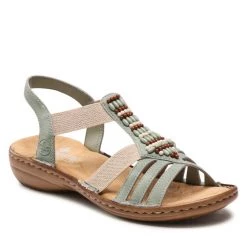 Rieker Γυναίκες Σανδάλια 60851-52 Πράσινο Πράσινο