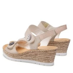 Rieker Γυναίκες Σανδάλια 619B9-60 Μπεζ Μπεζ -Rieker Εκπτώσεις unnamed file 3888
