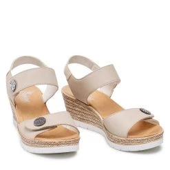 Rieker Γυναίκες Σανδάλια 619B9-60 Μπεζ Μπεζ -Rieker Εκπτώσεις unnamed file 3890