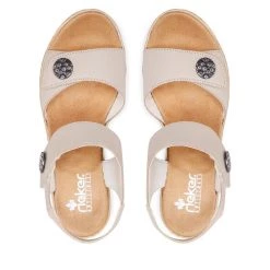 Rieker Γυναίκες Σανδάλια 619B9-60 Μπεζ Μπεζ -Rieker Εκπτώσεις unnamed file 3891