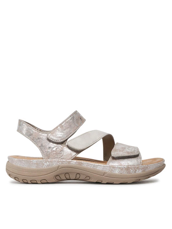 Rieker Γυναίκες Σανδάλια V8872-90 Ασημί Ασημί 4 Rieker Γυναίκες Σανδάλια V8872-90 Ασημί Ασημί - Image 2