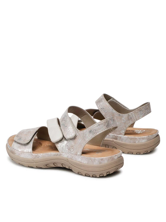 Rieker Γυναίκες Σανδάλια V8872-90 Ασημί Ασημί 5 Rieker Γυναίκες Σανδάλια V8872-90 Ασημί Ασημί - Image 3