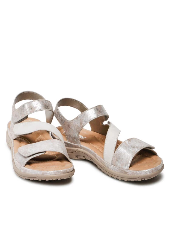 Rieker Γυναίκες Σανδάλια V8872-90 Ασημί Ασημί 7 Rieker Γυναίκες Σανδάλια V8872-90 Ασημί Ασημί - Image 5