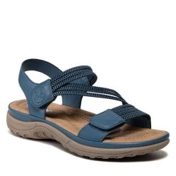 Rieker Γυναίκες Σανδάλια V8873-14 Μπλε Μπλε