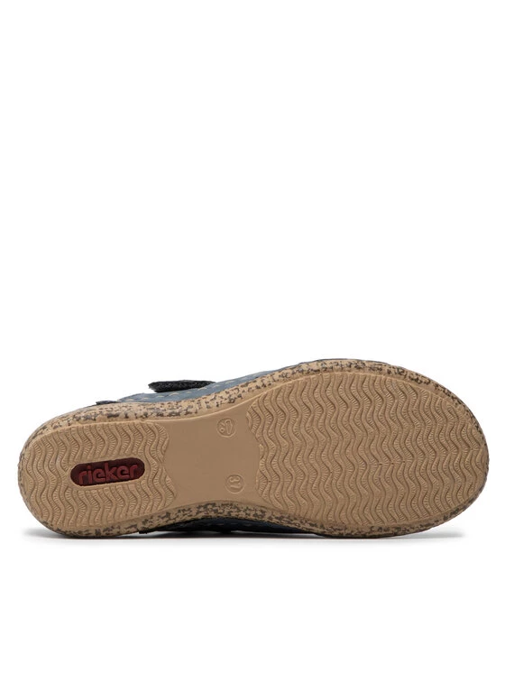 Rieker Γυναίκες Σανδάλια V7284-14 Μπλε Μπλε 6 Rieker Γυναίκες Σανδάλια V7284-14 Μπλε Μπλε - Image 4