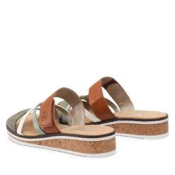 Rieker Γυναίκες Παντόφλες V3652-91 Πράσινο Πράσινο -Rieker Εκπτώσεις unnamed file 3960