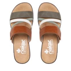 Rieker Γυναίκες Παντόφλες V3652-91 Πράσινο Πράσινο -Rieker Εκπτώσεις unnamed file 3963