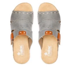 Rieker Γυναίκες Παντόφλες V1253-12 Μπλε Μπλε -Rieker Εκπτώσεις unnamed file 3969