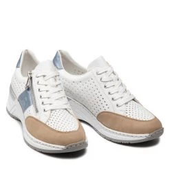 Rieker Γυναίκες Αθλητικά N4327-81 Λευκό Λευκό -Rieker Εκπτώσεις unnamed file 3996