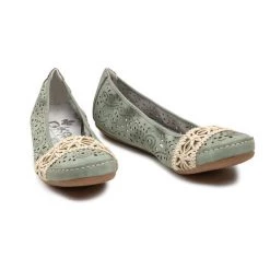 Rieker Γυναίκες Μπαλαρίνες 41466-52 Πράσινο Πράσινο -Rieker Εκπτώσεις unnamed file 4