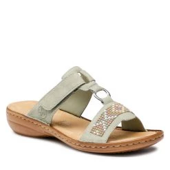 Rieker Γυναίκες Παντόφλες 60820-52 Πράσινο Πράσινο