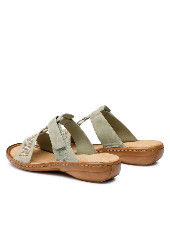 Rieker Γυναίκες Παντόφλες 60820-52 Πράσινο Πράσινο 5 Rieker Γυναίκες Παντόφλες 60820-52 Πράσινο Πράσινο - Image 3