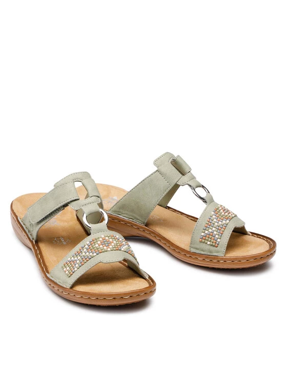 Rieker Γυναίκες Παντόφλες 60820-52 Πράσινο Πράσινο 7 Rieker Γυναίκες Παντόφλες 60820-52 Πράσινο Πράσινο - Image 5