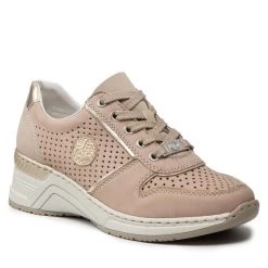 Rieker Γυναίκες Αθλητικά N4346-60 Μπεζ Μπεζ