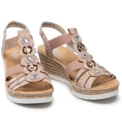 Rieker Γυναίκες Σανδάλια 619B2-31 Ροζ Ροζ -Rieker Εκπτώσεις unnamed file 4354