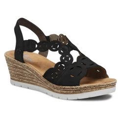 Rieker Γυναίκες Σανδάλια 61976-14 Σκούρο μπλε Σκούρο μπλε