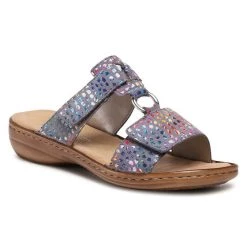 Rieker Γυναίκες Παντόφλες 608P9-10 Μπλε Μπλε