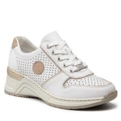 Rieker Γυναίκες Αθλητικά N4346-80 Λευκό Λευκό