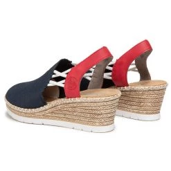 Rieker Γυναίκες Σανδάλια 619V0-14 Σκούρο μπλε Σκούρο μπλε -Rieker Εκπτώσεις unnamed file 4382