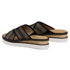 Rieker Γυναίκες Παντόφλες 679A5-00 Μαύρο Μαύρο -Rieker Εκπτώσεις unnamed file 4388