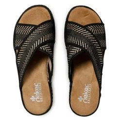 Rieker Γυναίκες Παντόφλες 679A5-00 Μαύρο Μαύρο -Rieker Εκπτώσεις unnamed file 4391