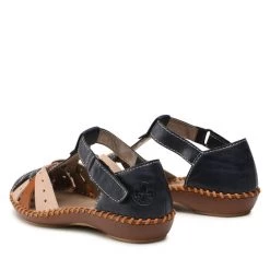 Rieker Γυναίκες Σανδάλια M1655-14 Σκούρο μπλε Σκούρο μπλε -Rieker Εκπτώσεις unnamed file 44