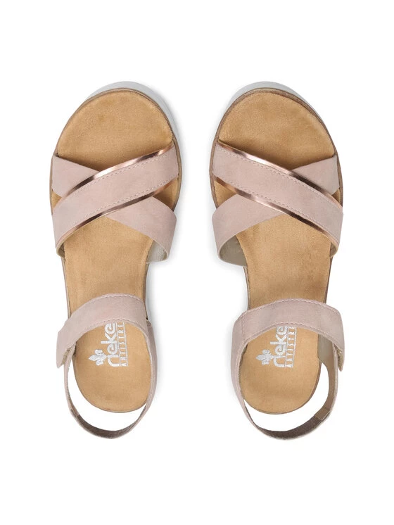 Rieker Γυναίκες Σανδάλια V38G9-31 Ροζ Ροζ 8 Rieker Γυναίκες Σανδάλια V38G9-31 Ροζ Ροζ - Image 6