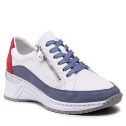 Rieker Γυναίκες Αθλητικά N4330-80 Λευκό Λευκό