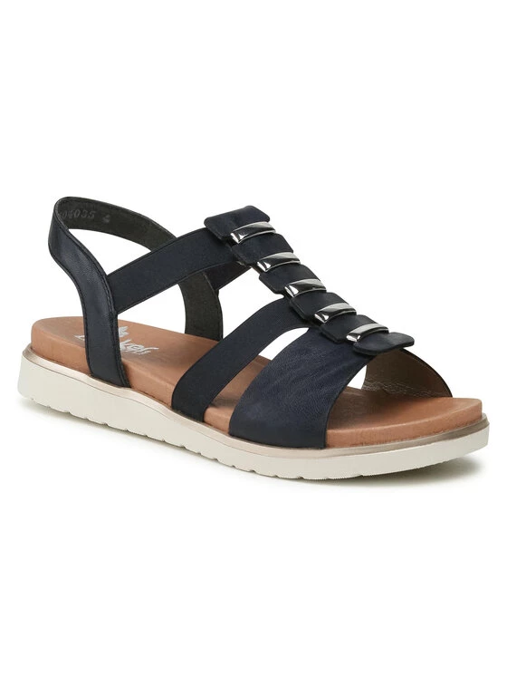 Rieker Γυναίκες Σανδάλια V5051-14 Σκούρο μπλε Σκούρο μπλε 3 Rieker Γυναίκες Σανδάλια V5051-14 Σκούρο μπλε Σκούρο μπλε