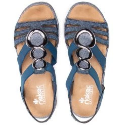 Rieker Γυναίκες Σανδάλια 679L4-15 Σκούρο μπλε Σκούρο μπλε -Rieker Εκπτώσεις unnamed file 4505