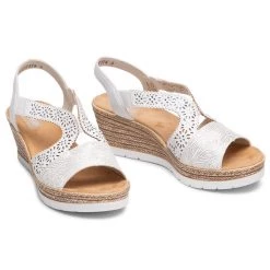 Rieker Γυναίκες Σανδάλια 61916-80 Λευκό Λευκό -Rieker Εκπτώσεις unnamed file 4516