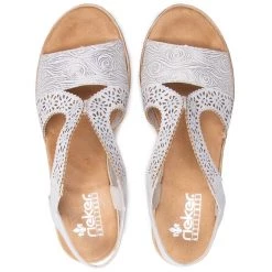 Rieker Γυναίκες Σανδάλια 61916-80 Λευκό Λευκό -Rieker Εκπτώσεις unnamed file 4517