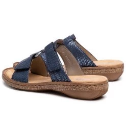 Rieker Γυναίκες Παντόφλες 628P9-14 Μπλε Μπλε -Rieker Εκπτώσεις unnamed file 4520