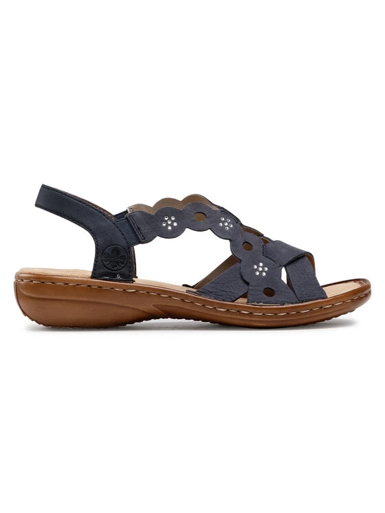 Rieker Γυναίκες Σανδάλια 60865-14 Σκούρο μπλε Σκούρο μπλε 4 Rieker Γυναίκες Σανδάλια 60865-14 Σκούρο μπλε Σκούρο μπλε - Image 2