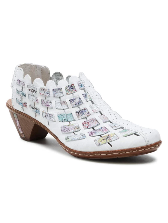 Rieker Γυναίκες Σανδάλια 46778-80A Λευκό Λευκό 3 Rieker Γυναίκες Σανδάλια 46778-80A Λευκό Λευκό