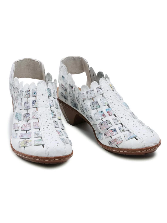 Rieker Γυναίκες Σανδάλια 46778-80A Λευκό Λευκό 7 Rieker Γυναίκες Σανδάλια 46778-80A Λευκό Λευκό - Image 5