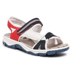 Rieker Γυναίκες Σανδάλια 68877-15A Λευκό Λευκό