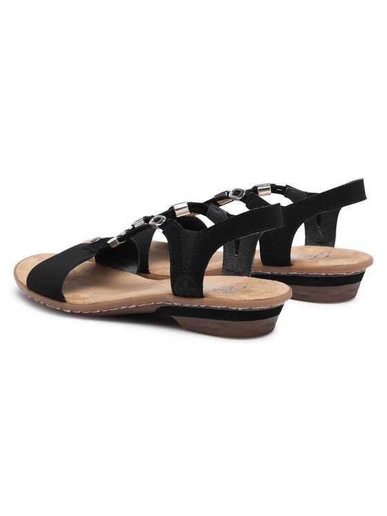 Rieker Γυναίκες Σανδάλια 63453-00A Μαύρο Μαύρο 5 Rieker Γυναίκες Σανδάλια 63453-00A Μαύρο Μαύρο - Image 3