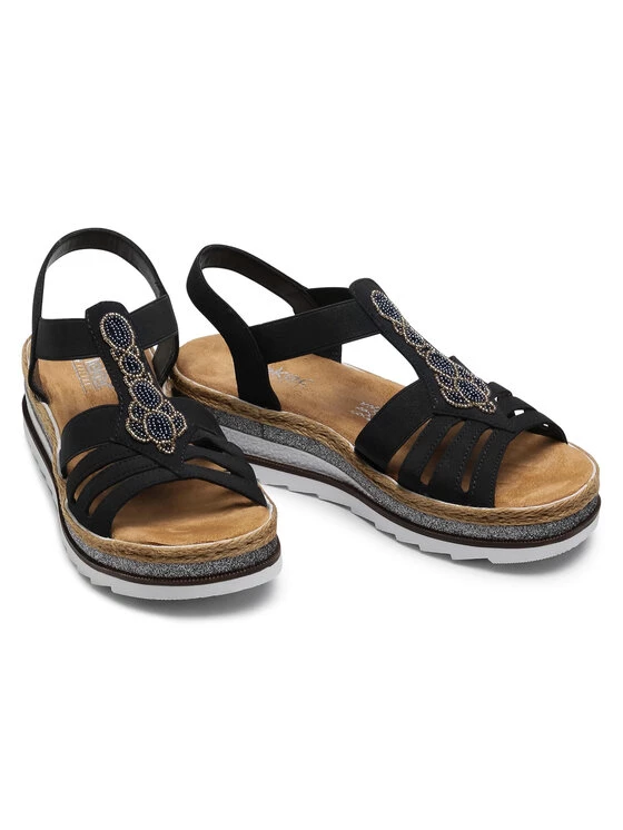 Rieker Γυναίκες Εσπαντρίγιες V79G8-14A Σκούρο μπλε Σκούρο μπλε 7 Rieker Γυναίκες Εσπαντρίγιες V79G8-14A Σκούρο μπλε Σκούρο μπλε - Image 5