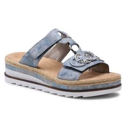 Rieker Γυναίκες Εσπαντρίγιες V7986-12A Μπλε Μπλε