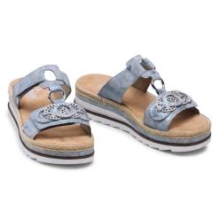 Rieker Γυναίκες Εσπαντρίγιες V7986-12A Μπλε Μπλε -Rieker Εκπτώσεις unnamed file 4576