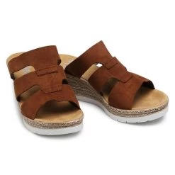 Rieker Γυναίκες Παντόφλες 619P7-24A Καφέ Καφέ -Rieker Εκπτώσεις unnamed file 4582