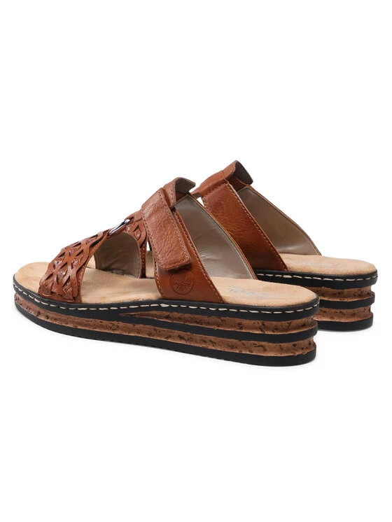 Rieker Γυναίκες Παντόφλες 629K9-24A Καφέ Καφέ 5 Rieker Γυναίκες Παντόφλες 629K9-24A Καφέ Καφέ - Image 3