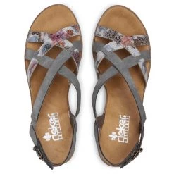 Rieker Γυναίκες Σανδάλια V3809-90 Γκρι Γκρι -Rieker Εκπτώσεις unnamed file 4619