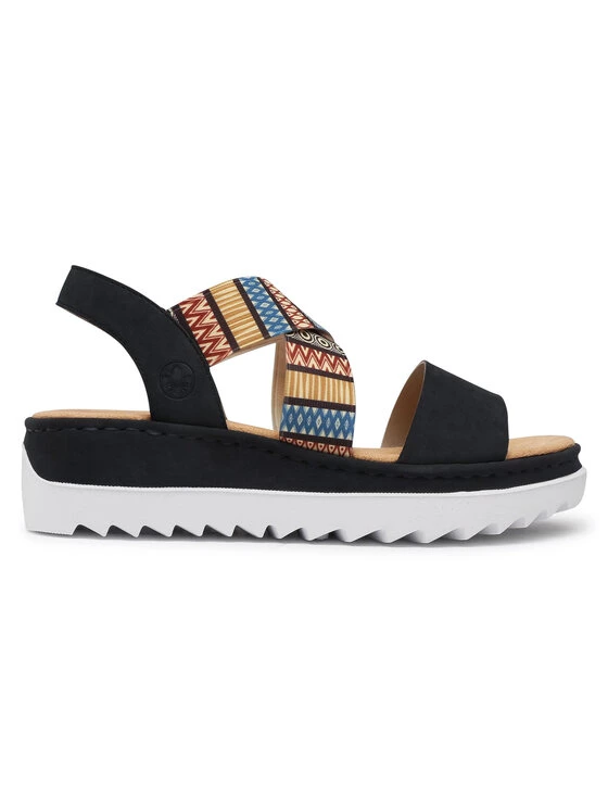 Rieker Γυναίκες Σανδάλια V44G8-14 Σκούρο μπλε Σκούρο μπλε 4 Rieker Γυναίκες Σανδάλια V44G8-14 Σκούρο μπλε Σκούρο μπλε - Image 2