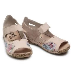 Rieker Γυναίκες Σανδάλια V7299-60 Μπεζ Μπεζ -Rieker Εκπτώσεις unnamed file 4654