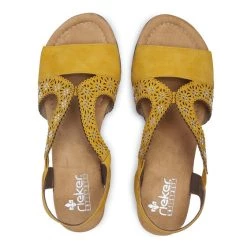 Rieker Γυναίκες Σανδάλια V6216-68 Κίτρινο Κίτρινο -Rieker Εκπτώσεις unnamed file 4660