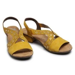 Rieker Γυναίκες Σανδάλια V6216-68 Κίτρινο Κίτρινο -Rieker Εκπτώσεις unnamed file 4661