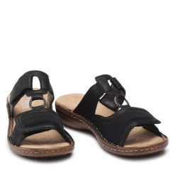 Rieker Γυναίκες Παντόφλες 608N9-00VE Μαύρο Μαύρο -Rieker Εκπτώσεις unnamed file 4678