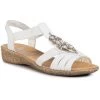 Rieker Γυναίκες Σανδάλια 61661-80A Λευκό Λευκό -Rieker Εκπτώσεις unnamed file 4680